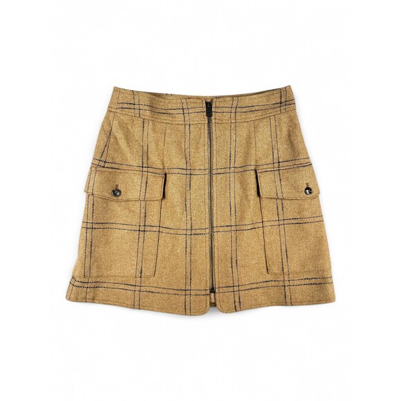 Madewell Dresses & Skirts - Madewell Plaid Cargo Mini Skirt Size 4